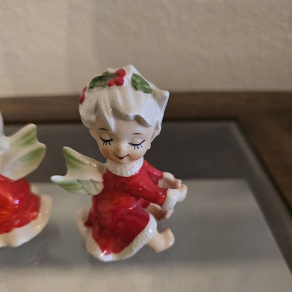 Vintage Lefton Japan Pixie Girl Angel Candle Stick decor. - Picture 5 of 10